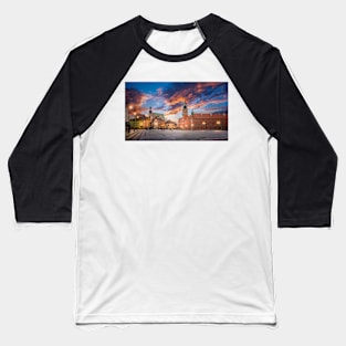 The old town in Warsaw (Warszawa), Poland Baseball T-Shirt